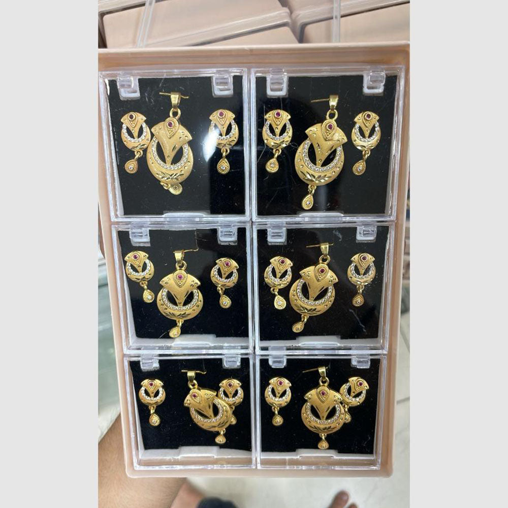 Kalpna Sales Surat Austrian Stone Pendant Set