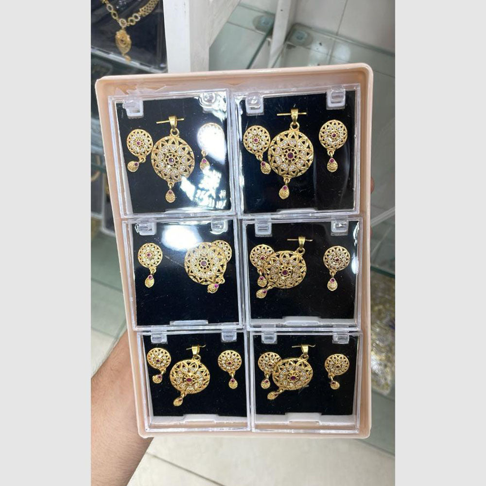 Kalpna Sales Surat Austrian Stone Pendant Set
