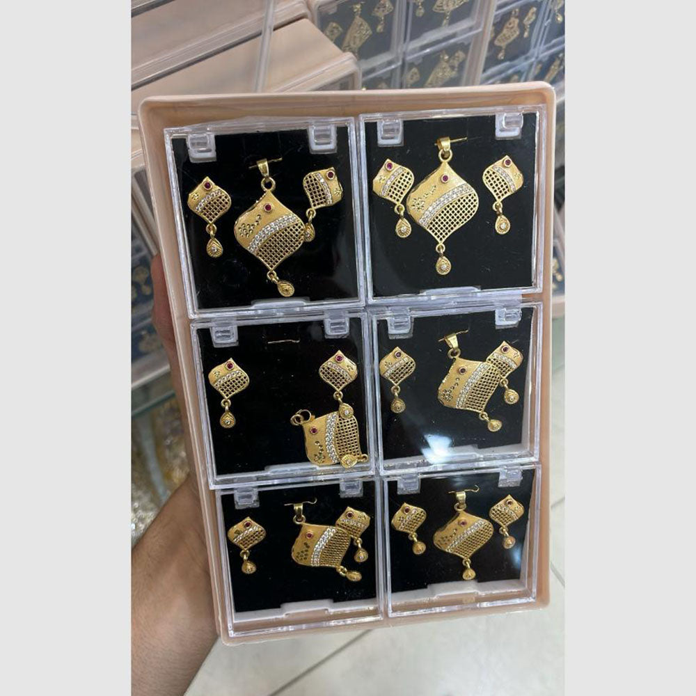 Kalpna Sales Surat Austrian Stone Pendant Set