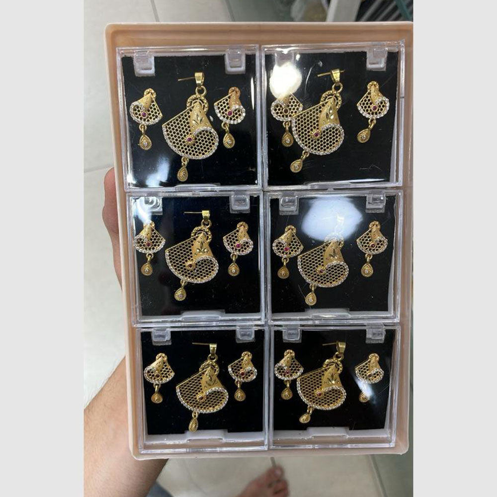 Kalpna Sales Surat Austrian Stone Pendant Set