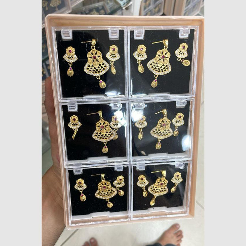 Kalpna Sales Surat Austrian Stone Pendant Set