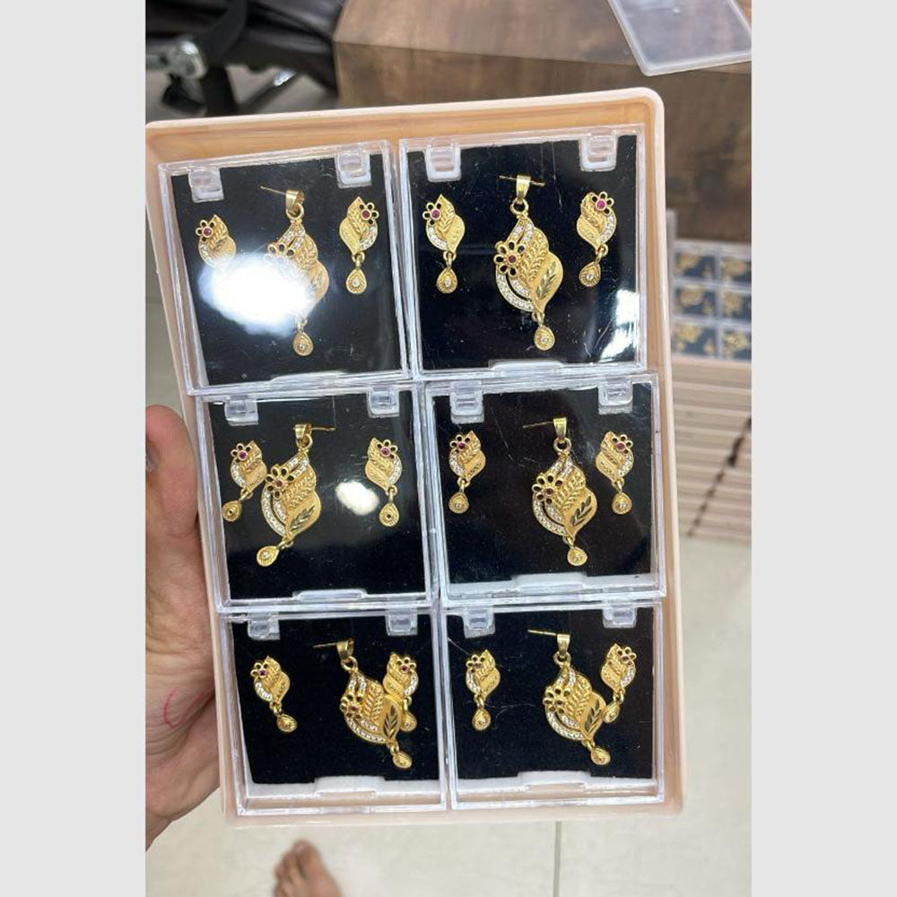 Kalpna Sales Surat Austrian Stone Pendant Set