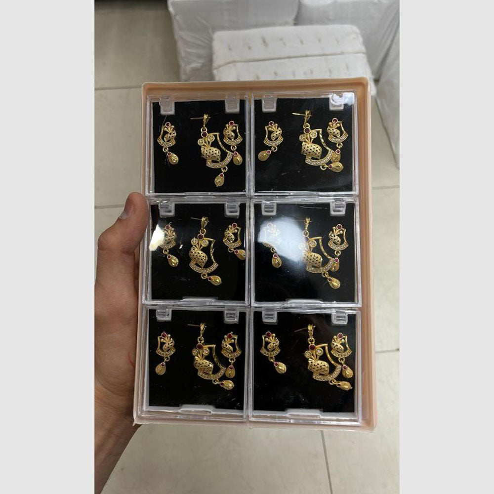 Kalpna Sales Surat Austrian Stone Pendant Set