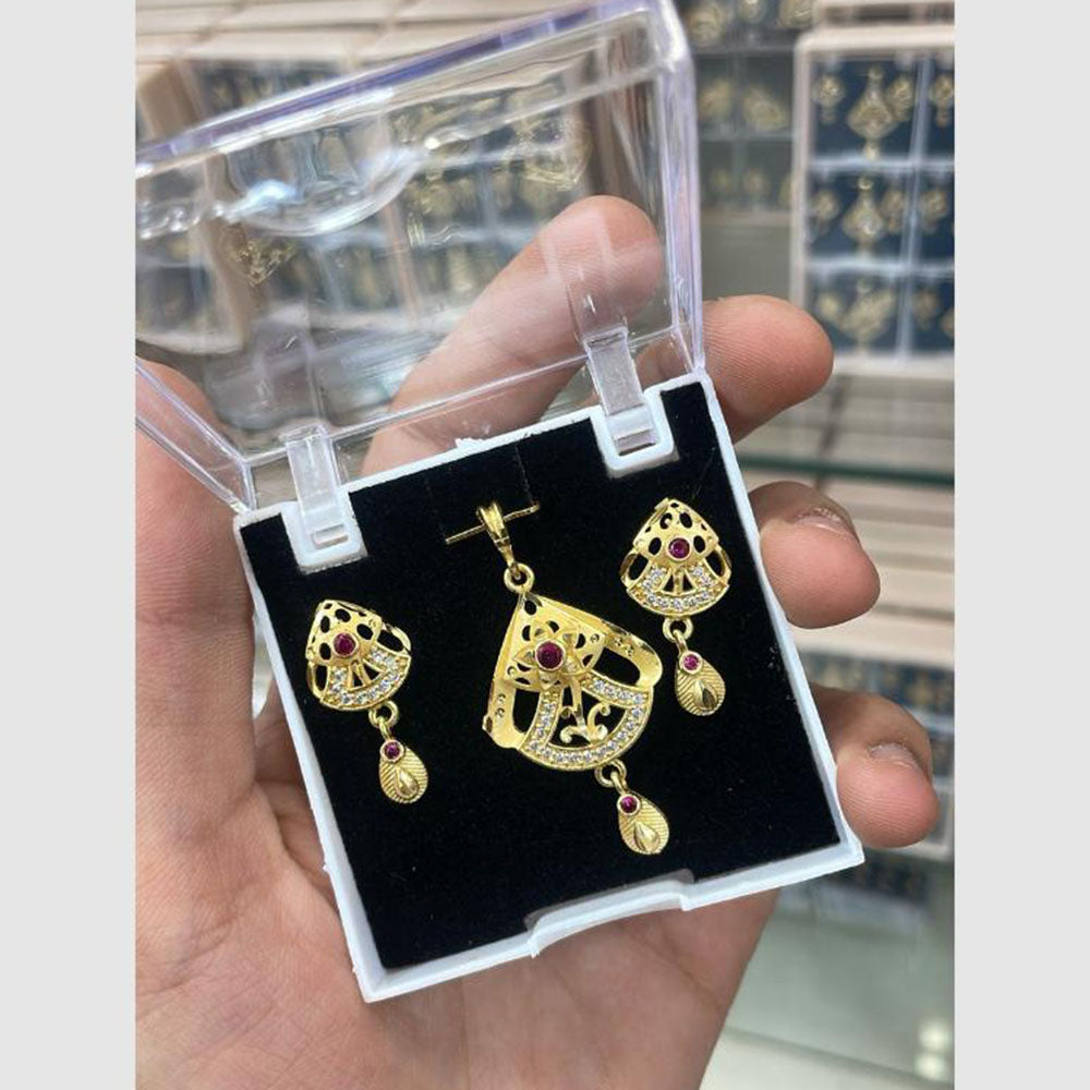 Kalpna Sales Surat Austrian Stone Pendant Set