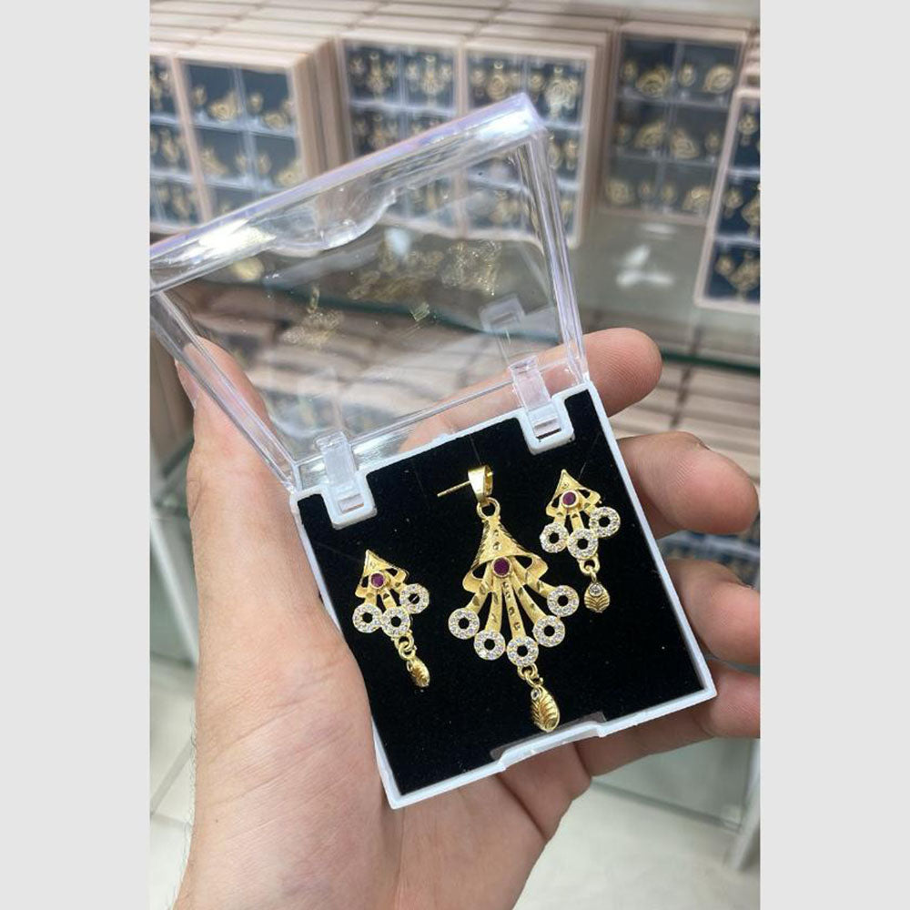 Kalpna Sales Surat Austrian Stone Pendant Set