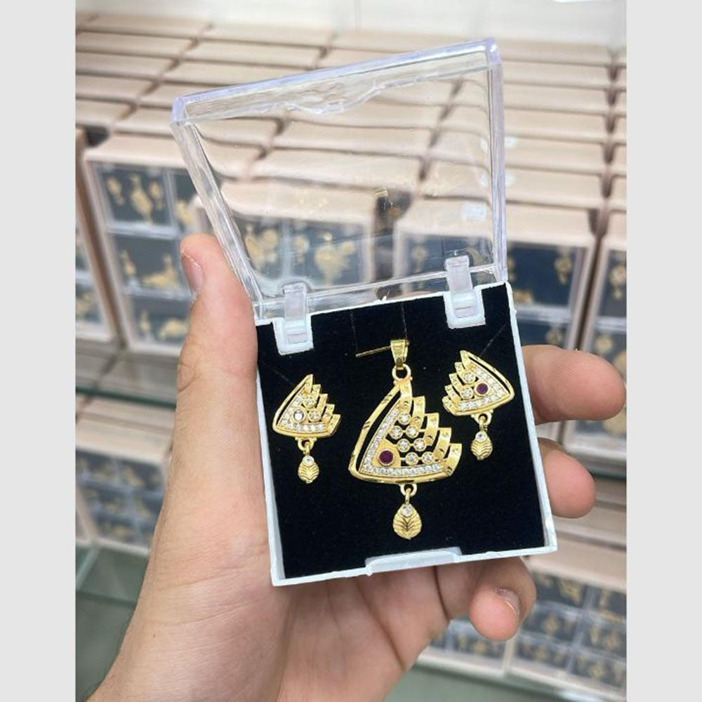 Kalpna Sales Surat Austrian Stone Pendant Set