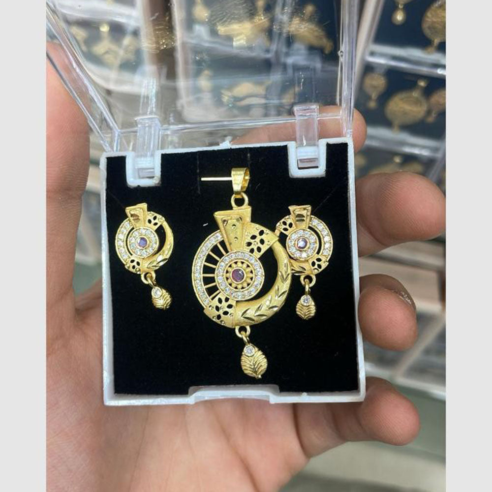Kalpna Sales Surat Austrian Stone Pendant Set