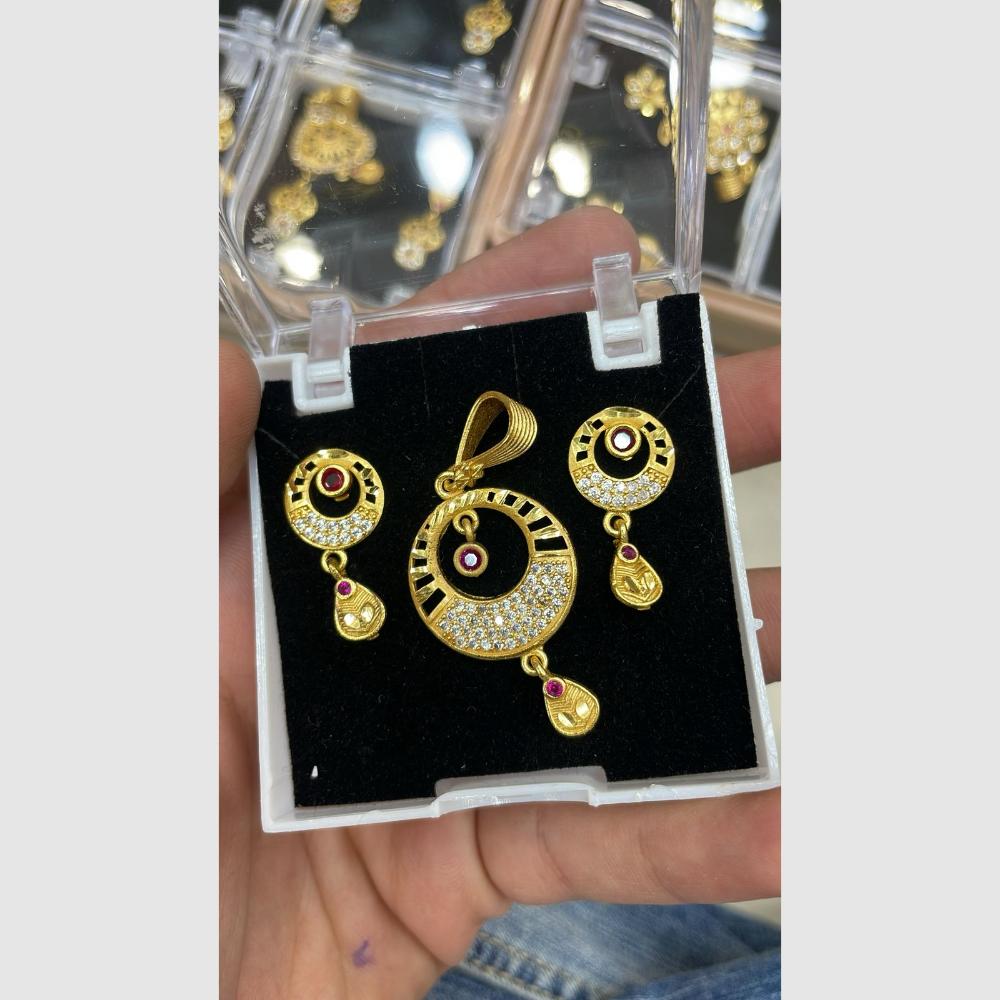 Kalpna Sales Surat Austrian Stone Pendant Set