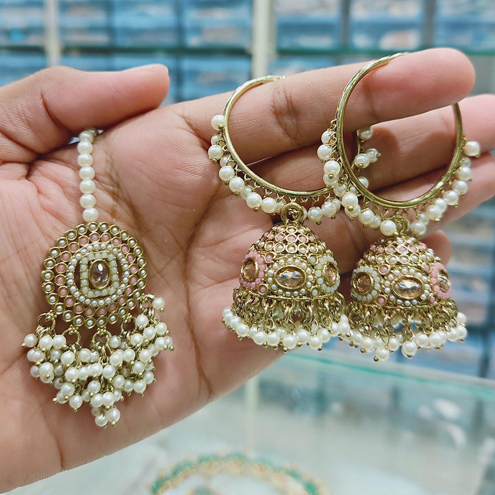 Jhumki Earrings Gold Latest Punjabi Earrings Design Rajwadi