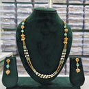 Rajwadi Collection Beads And Pearl Necklace Set