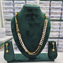 Rajwadi Collection Beads And Pearl Necklace Set