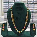 Rajwadi Collection Beads And Pearl Necklace Set