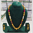 Rajwadi Collection Beads And Pearl Necklace Set