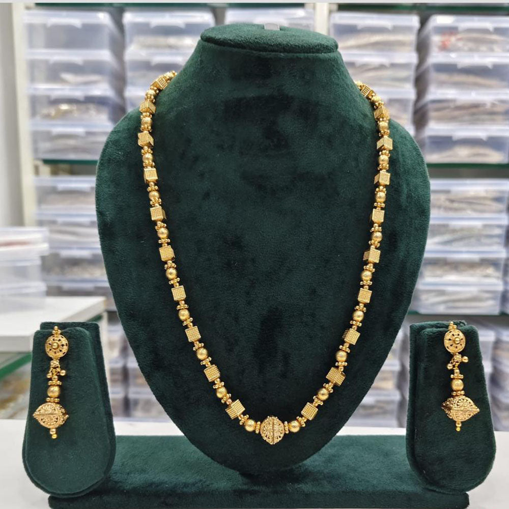 Rajwadi Collection Beads Necklace Set