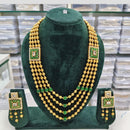 Rajwadi Collection Pota Multi Layer Necklace Set