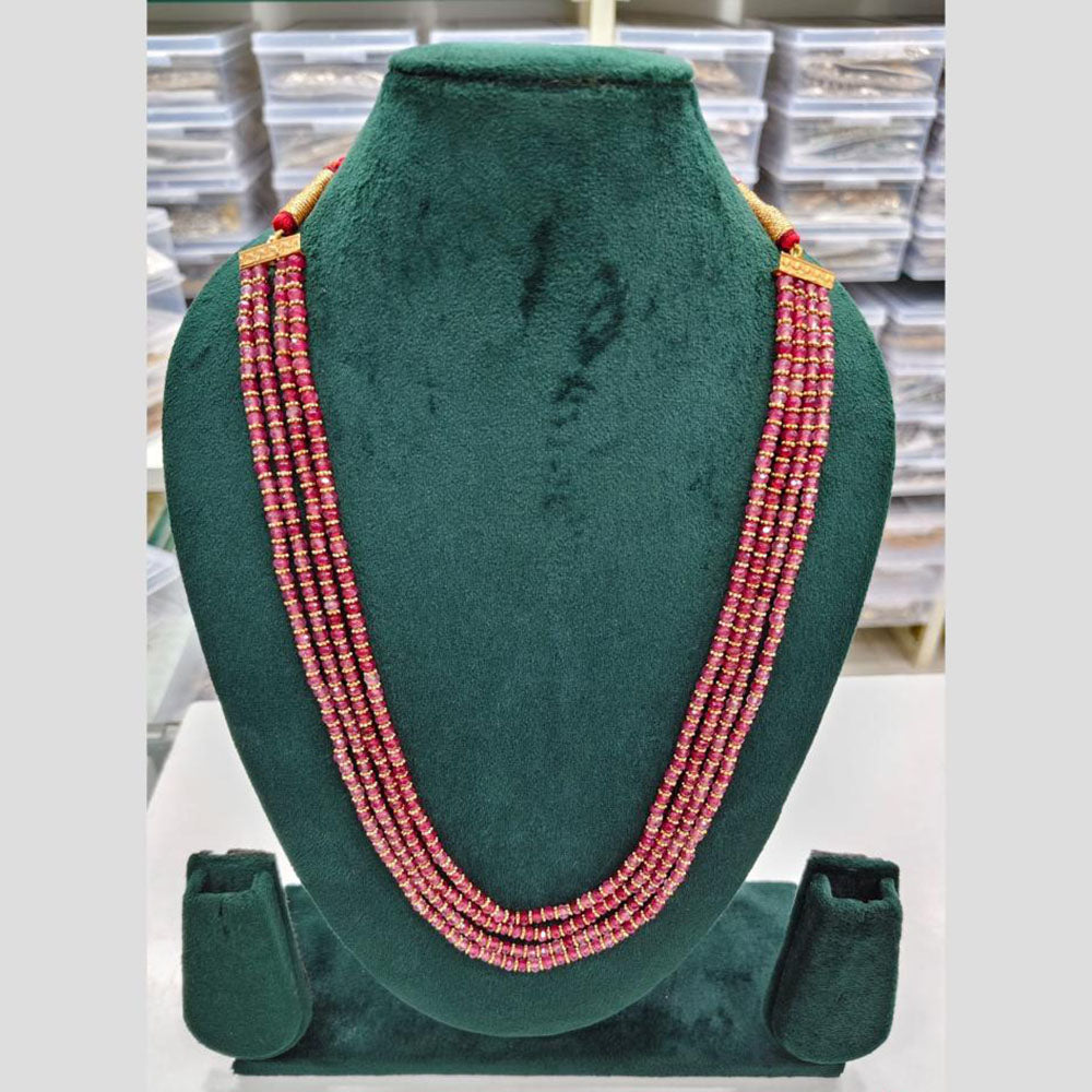 Rajwadi Collection Beads Multi Layer Necklace Set