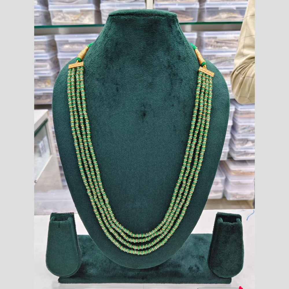 Rajwadi Collection Beads Multi Layer Necklace Set