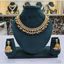 Rajwadi Collection Kundan And Beads Necklace Set