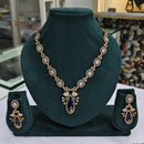 Rajwadi Collection Polki Kundan Stone Necklace Set