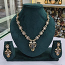 Rajwadi Collection Polki Kundan Stone Necklace Set