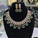 Rajwadi Collection Polki Kundan Stone Necklace Set