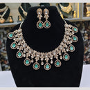 Rajwadi Collection Polki Kundan Stone Necklace Set