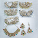 Rajwadi Collection Tradition with a Twist Crystal And Pearl Necklace Set