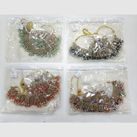 Rajwadi Collection Legacy Luxe Crystal Stone And Pearl Necklace Set