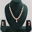Rajwadi  Necklace Set with Authentic Polki Kundan Work Perfect for Weddings And Celebrations