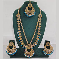 Rajwadi Collection Ethnic Rani Haar Set for Festive Occasions