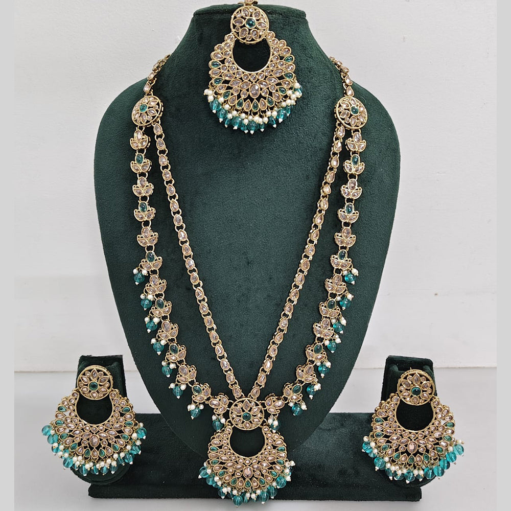 Rajwadi Collection Ethnic Rani Haar Set for Festive Occasions