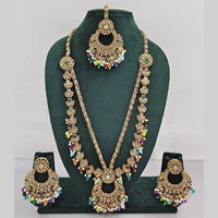 Rajwadi Collection Ethnic Rani Haar Set for Festive Occasions