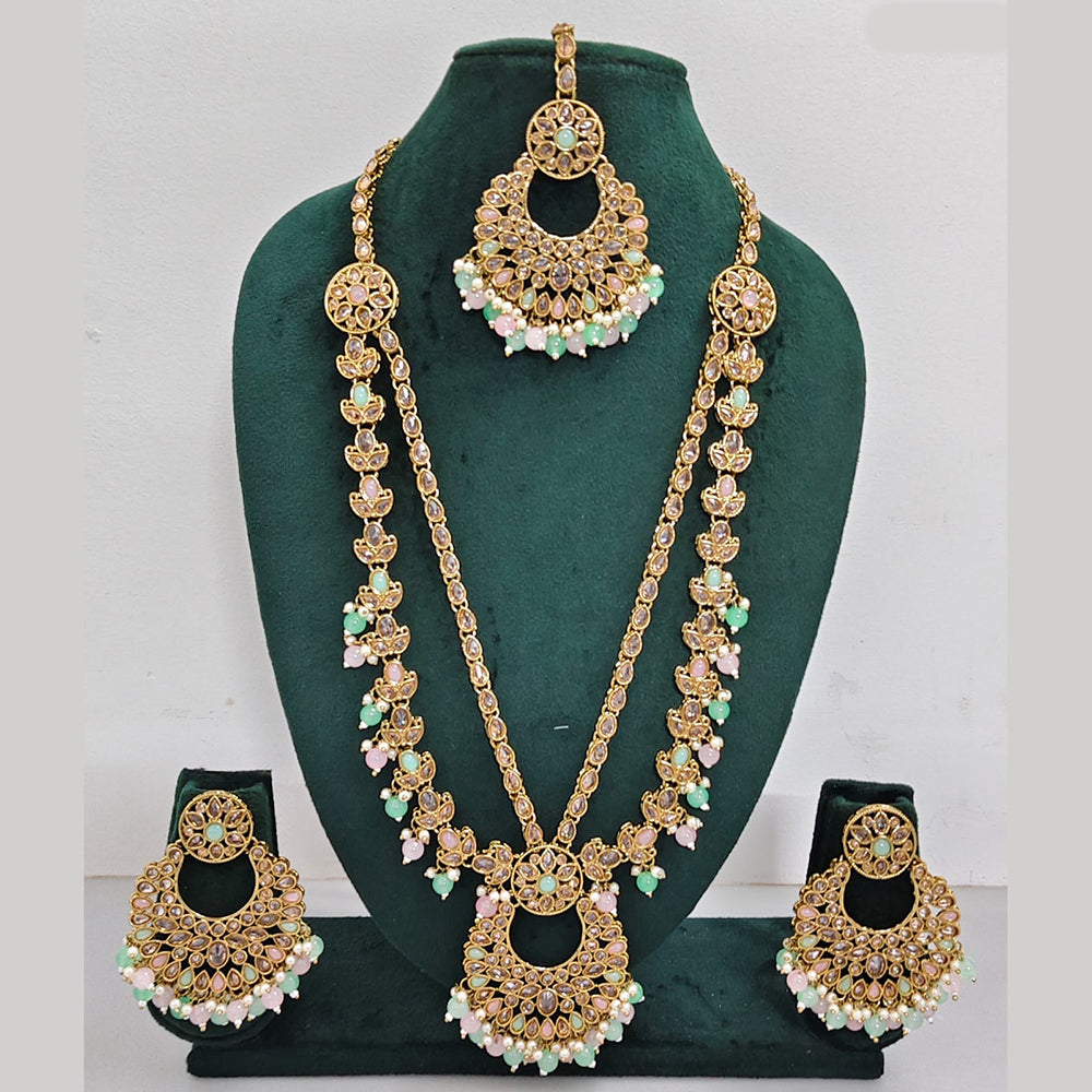 Rajwadi Collection Ethnic Rani Haar Set for Festive Occasions