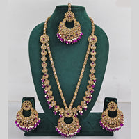 Rajwadi Collection Ethnic Rani Haar Set for Festive Occasions
