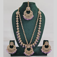 Rajwadi Collection Ethnic Rani Haar Set for Festive Occasions