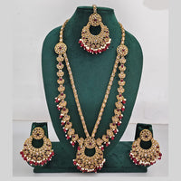 Rajwadi Collection Ethnic Rani Haar Set for Festive Occasions