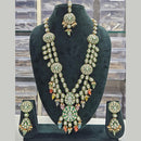 Rajwadi Collection Regal Radiance Layered Kundan Necklace for Grand Occasions
