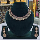 Rajwadi Collection Designer Polki Kundan Stone And Pearl Jewellery Necklace Set