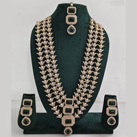 Rajwadi Collection Kundan Multi Layer Long Necklace Set