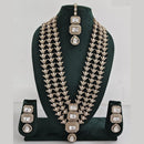 Rajwadi Collection Kundan Multi Layer Long Necklace Set
