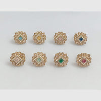 Rajwadi Collection Elegant Stylish Crystal Stone Finger Ring