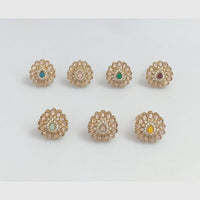 Rajwadi Collection Elegant Stylish Crystal Stone Finger Ring