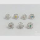 Rajwadi Collection Elegant Stylish Crystal Stone Finger Ring