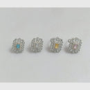 Rajwadi Collection Elegant Stylish Crystal Stone Finger Ring