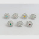 Rajwadi Collection Elegant Stylish Crystal Stone Finger Ring