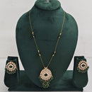 Rajwadi Collection Royal Austrian Stone And Beaded Long Necklace Set