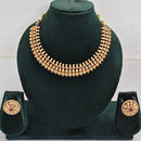 Rajwadi Collection Traditional Pota Stone Wedding Necklace Set