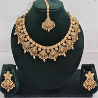 Rajwadi Collection Traditional Wedding Necklace Set