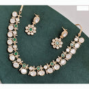 Rajwadi Collection Designer Polki Kundan Necklace Set