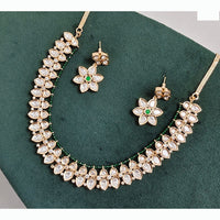 Rajwadi Collection Designer Polki Kundan And Pearl Necklace Set